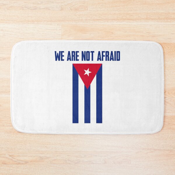 Item preview, We Are Not Afraid No Tenemos Miedo Cuba  designed and sold by Bo-Bros-Tees.