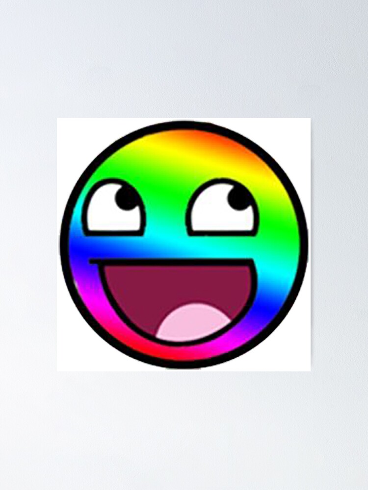 awesome face rainbow wallpaper