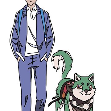 Pegatina for Sale con la obra «La vida diaria del rey inmortal» de