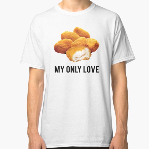 Chicken Nuggets T Shirts Redbubble - yummy chicken in mcdonald s tycoon roblox youtube