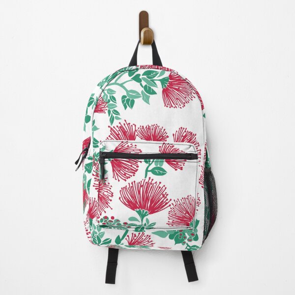 Item preview, Red Hawaii 'Ohi'a Lehua on white designed and sold by Linda Maliuana.