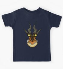 How to Train Your Dragon - Monstrous Nightmare Face Kids Tee