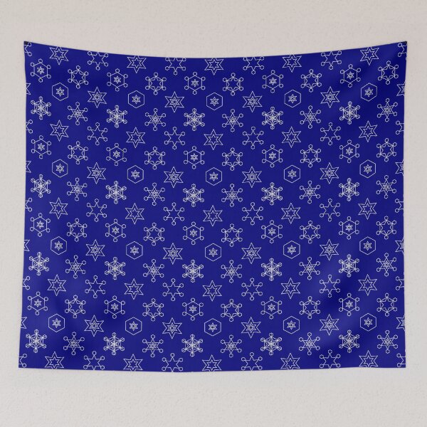 Item preview, Assorted Snowflakes on Blue Repeat 5748 designed and sold by Art in My Loft.