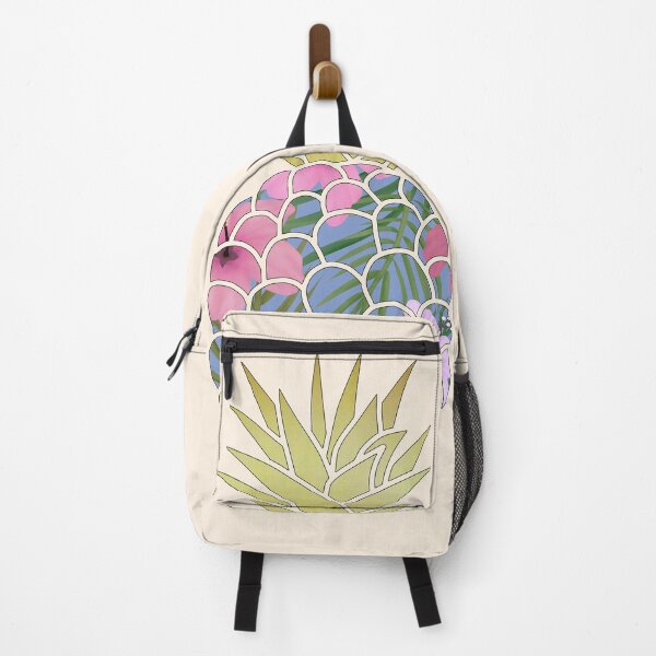 Item preview, Tropical Floral Pineapple Gold Leaf designed and sold by ViewerEqualsPhoton.