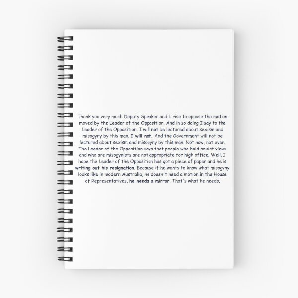 Item preview, Julia Misogyny Speech designed and sold by silverfoil.