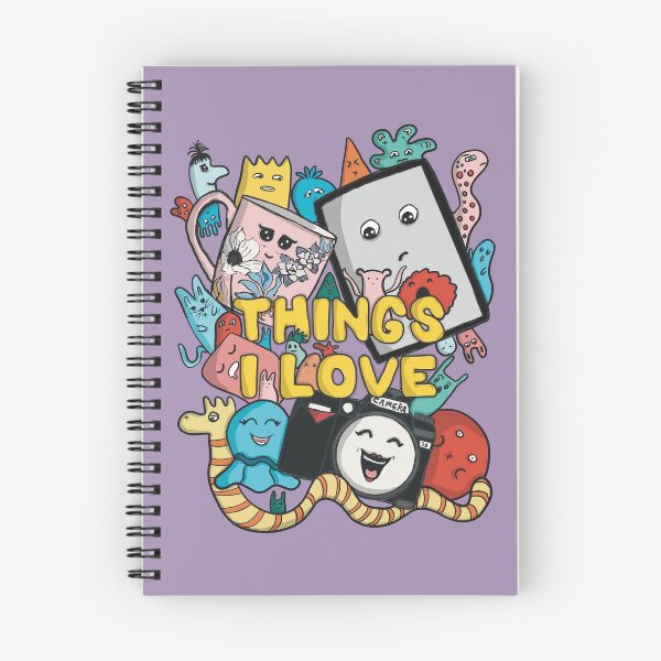 Item preview, Doodle art - things I love designed and sold by Fatamimosh.
