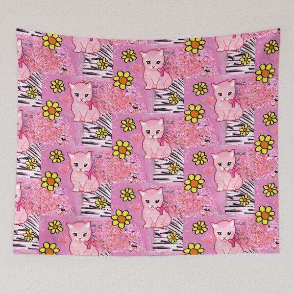 Item preview, Kitty love designed and sold by Tonyasartprints.