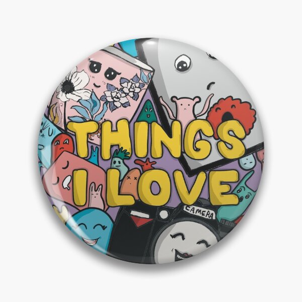 Item preview, Doodle art - things I love designed and sold by Fatamimosh.