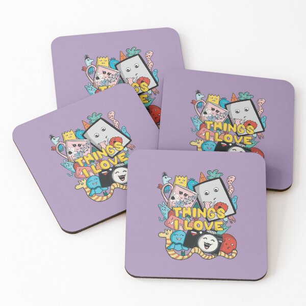 Item preview, Doodle art - things I love designed and sold by Fatamimosh.
