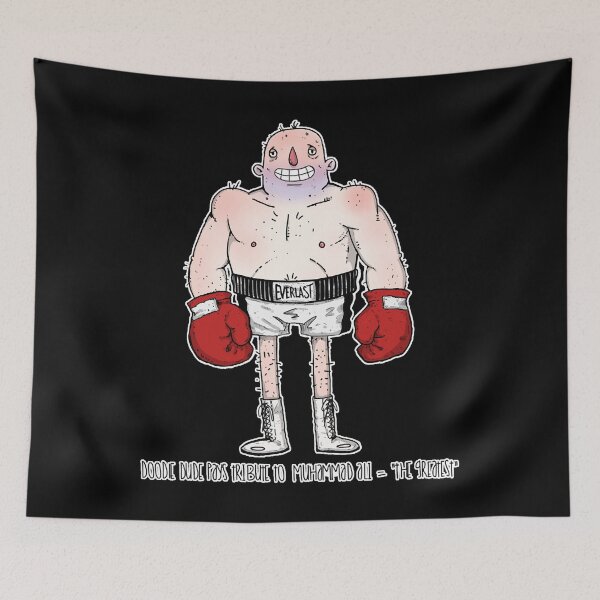 Item preview, Beautiful Model Captain Underpants Doodle Dude As Muhammad Ali designed and sold by KernsJamesGordo.