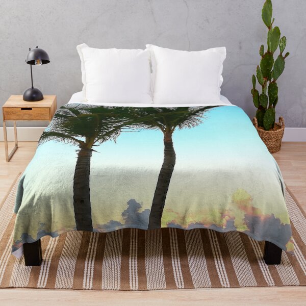 Item preview, Tropical Sunset Palm Trees designed and sold by Mirushy.
