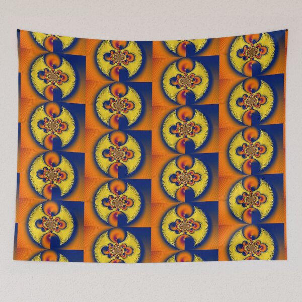 Item preview, Oranges & Blues...and Some Yellow designed and sold by WildestArt.