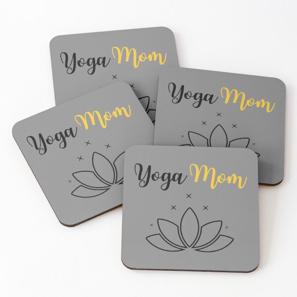 Item preview, Yoga Mom - yellow designed and sold by Cool-M-Apparel.
