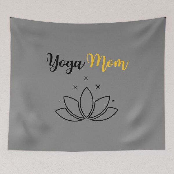 Item preview, Yoga Mom - yellow designed and sold by Cool-M-Apparel.