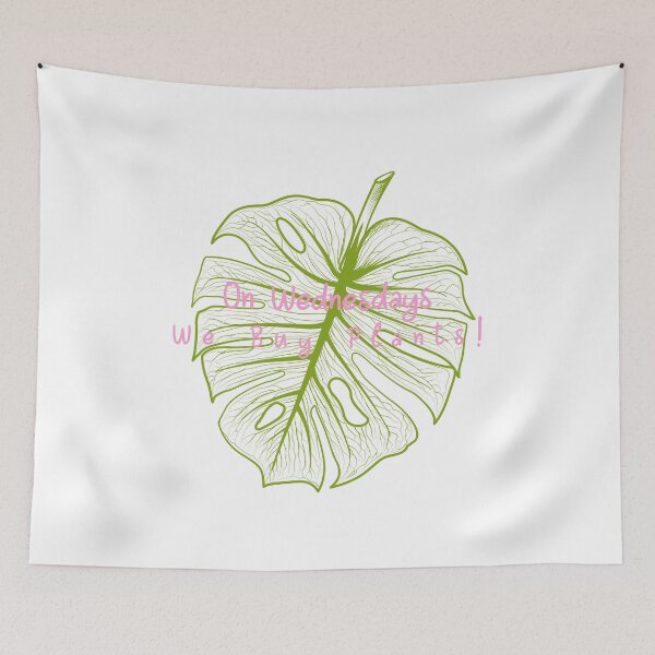Item preview, On Wednesdays We Buy Plants Apparel designed and sold by KeepPlantsHappy.