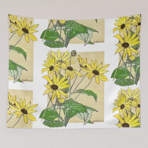 Item preview, Sunflowers and Leaves designed and sold by 133DandC.
