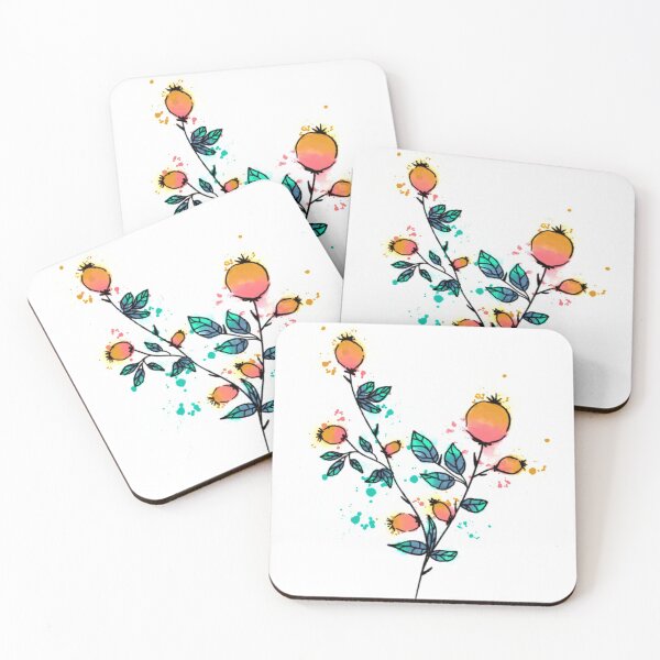 Item preview, Watercolor wildflower sprigs designed and sold by StudioCreatives Art.