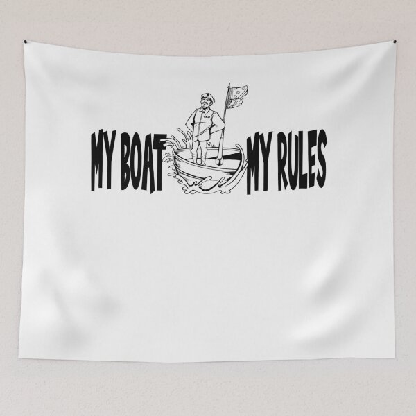 Item preview, For Mens Womens My Boat My Rules Captain Underpants designed and sold by KernsJamesGordo.