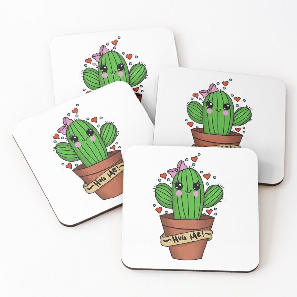 Item preview, Hug Me Cute Cactus designed and sold by wistfulcurio.