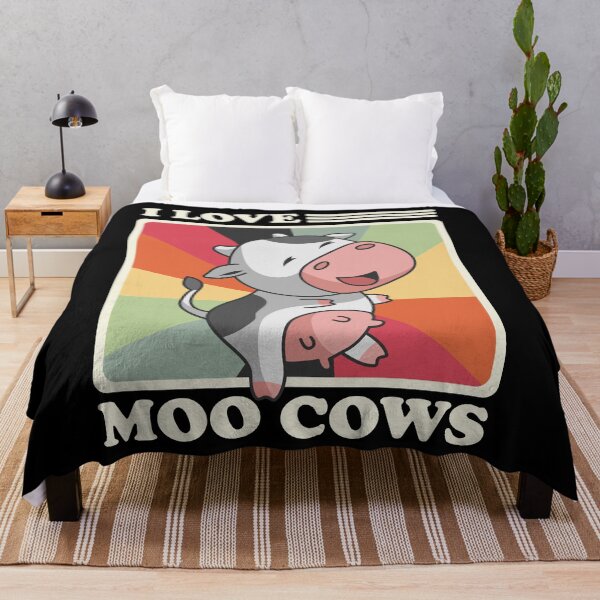 Item preview, Vintage Retro I Love Moo Cows Kawaii designed and sold by wdyoungblood.