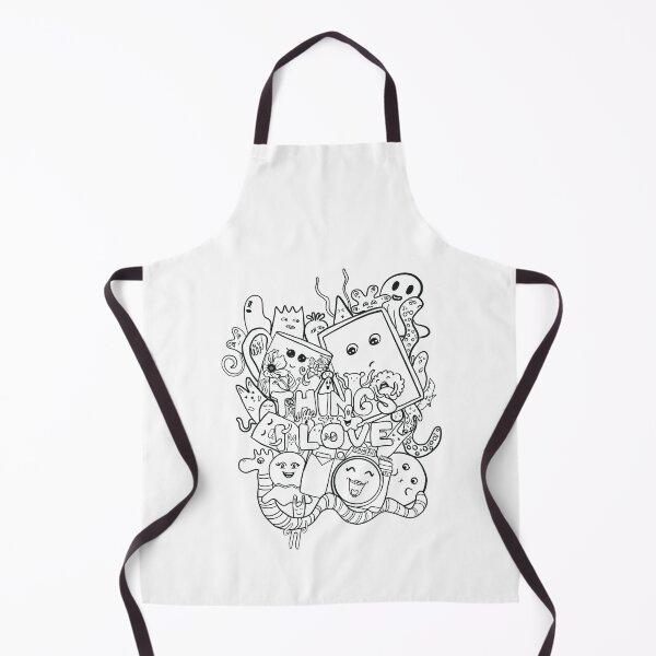 Item preview, Blank Doodle art - things I love designed and sold by Fatamimosh.