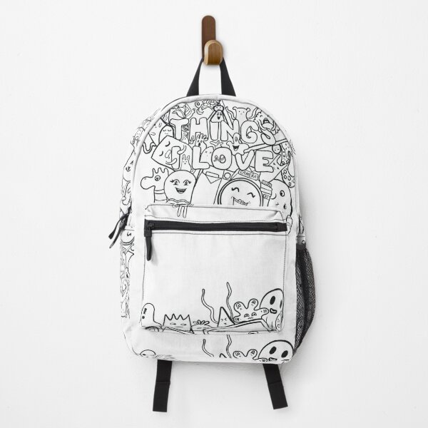 Item preview, Blank Doodle art - things I love designed and sold by Fatamimosh.