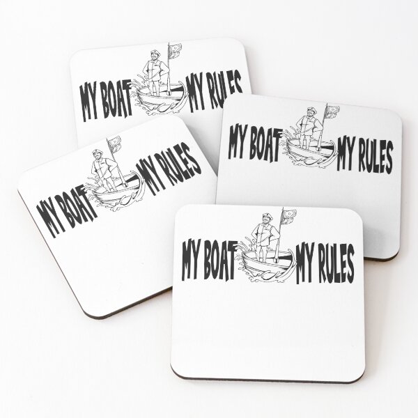 Item preview, For Mens Womens My Boat My Rules Captain Underpants designed and sold by KernsJamesGordo.