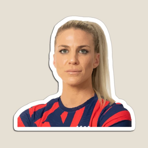 Julie Ertz USWNT 2020 Home Jersey Sticker for Sale by mtan165