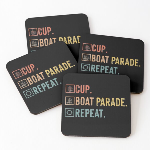 Item preview, Cup Boat Parade Repeat-hockey fans designed and sold by Marie Schmidt.