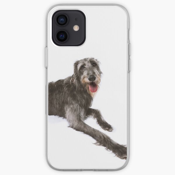 Bean the Scottish Deerhound iPhone Soft Case