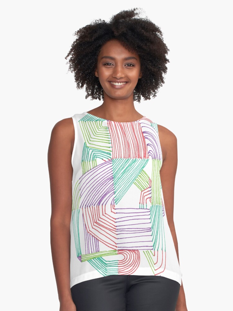 Item preview, Sleeveless Top designed and sold by lauramaxwell.