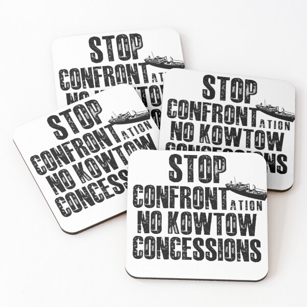 Item preview, Stop the confrontation   Not kowtowing to concessions designed and sold by Nava Sophia.