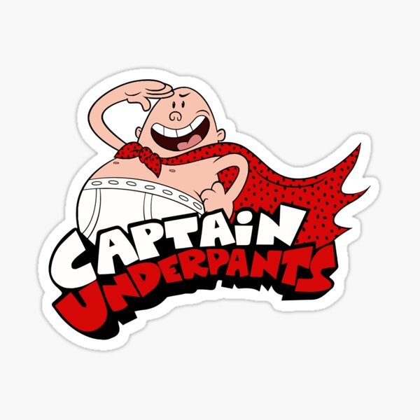 Captain Underpants Kids Stickers for Sale