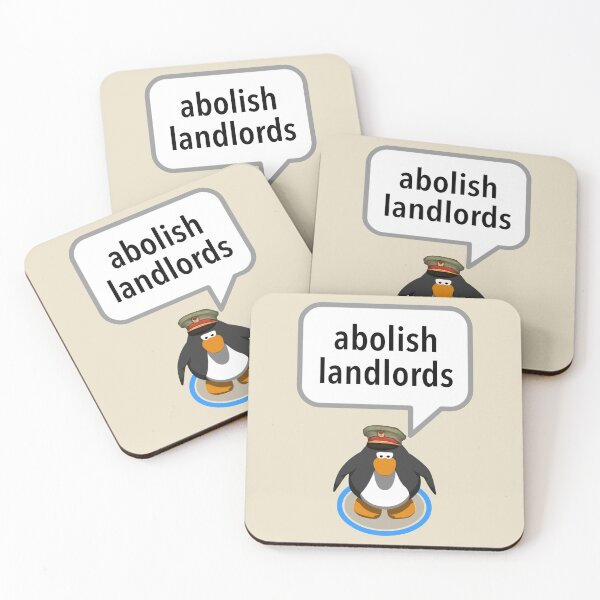 Item preview, Abolish Landlords - Club Penguin designed and sold by Picket Club.