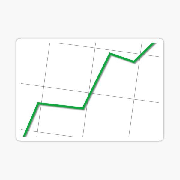 Statistic Up Sticker