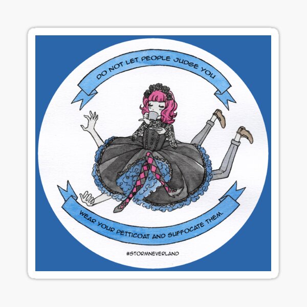 Vista previa del artículo con la obra «Punta Lolita #teamgótica», diseñado y vendido por StormNeverland.