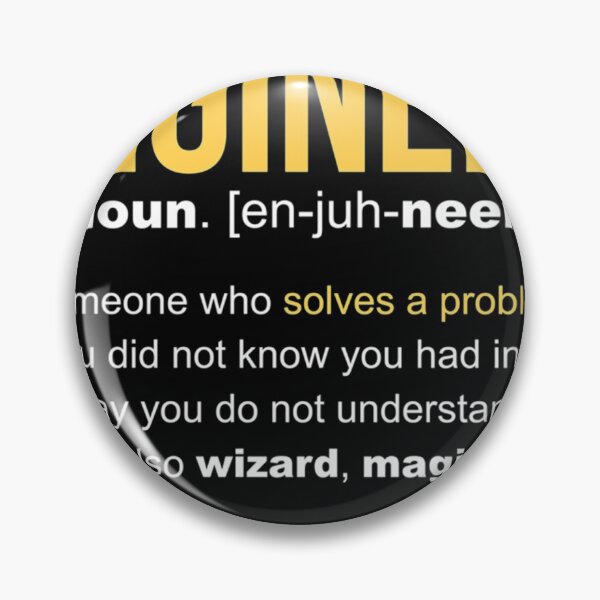 Item preview, Engineer Definition Funny Gift designed and sold by BrigitteLeota.