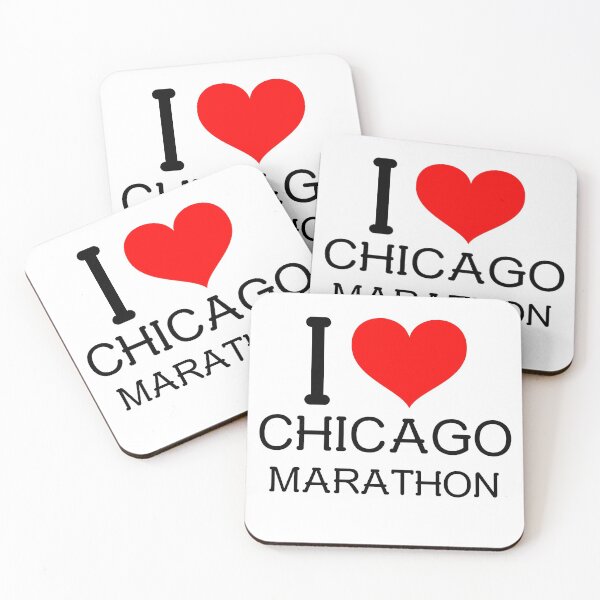Item preview, I Love Chicago Marathon designed and sold by Marathon-Runner.