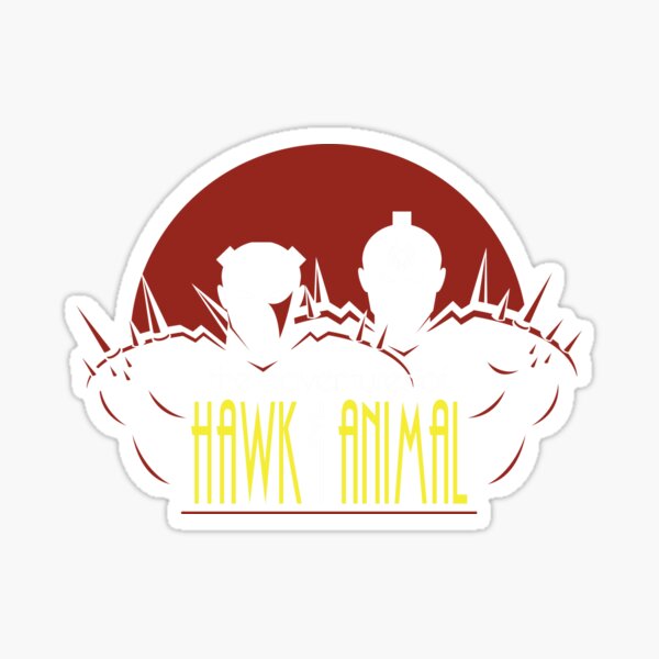 Item preview, Hawk & Animal designed and sold by WolfKrusemark.