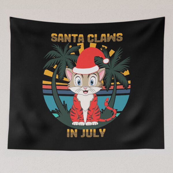 Item preview, Santa Claws and Christmas in July designed and sold by Jewelspride.