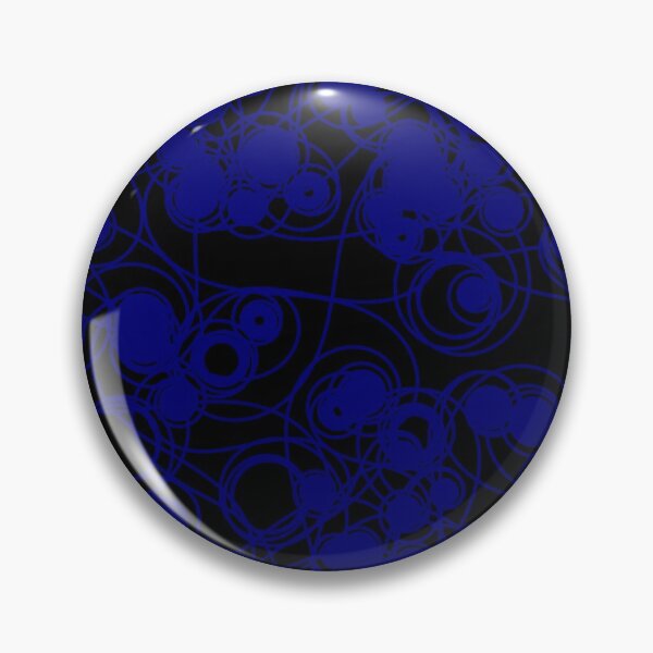 Item preview, Spiral chaotic design - navy and black designed and sold by rahilvalani.