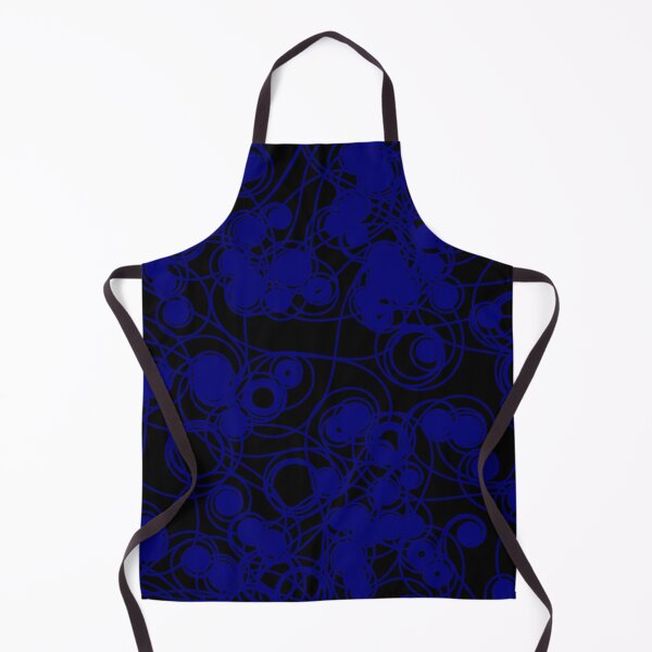 Item preview, Spiral chaotic design - navy and black designed and sold by rahilvalani.