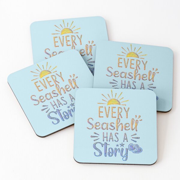 Item preview, Every Seashell Has a Story. designed and sold by CristalleLisa.