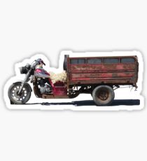 Moroccan tricycle Sticker