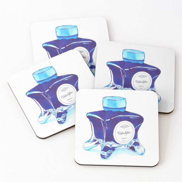 Item preview, Diamine Polar Glow Ink Bottle designed and sold by alazas.
