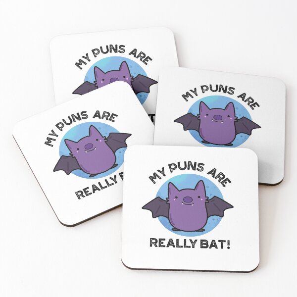 Item preview, My Puns Are Really Bat Funny Animal Puns  designed and sold by punnybone.