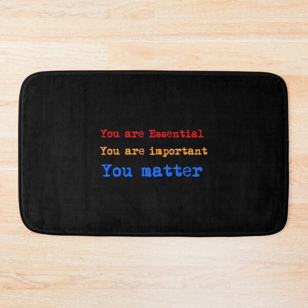 Item preview, You are , Important and You Matter   designed and sold by Secora1985.