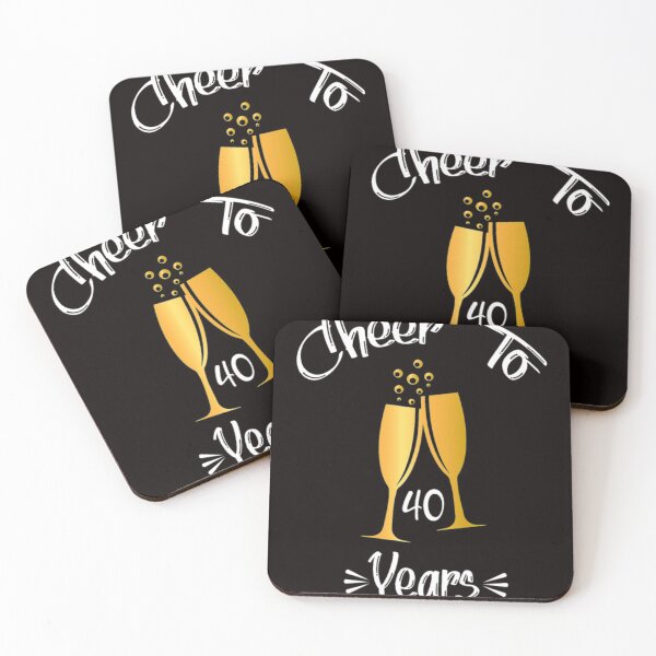 Item preview, Cheer To 40 Years Shirts Wedding Gifts Anniversary designed and sold by qrduubp320.