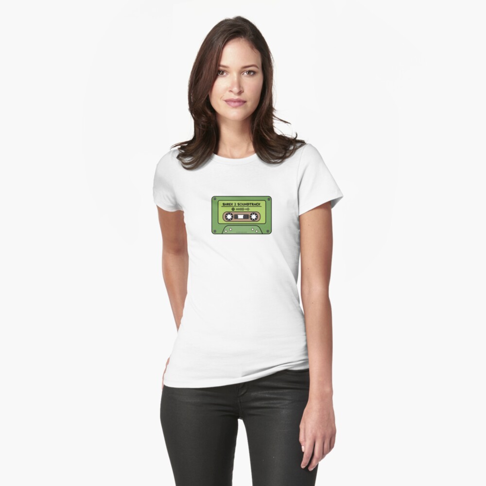 Item preview, Fitted T-Shirt designed and sold by vibesontape.
