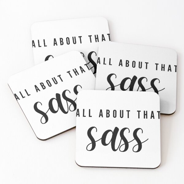 Item preview, All About that SASS designed and sold by Rosie Loethen.